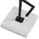 Stylecraft White Runner Drink Table with Black Frame-2