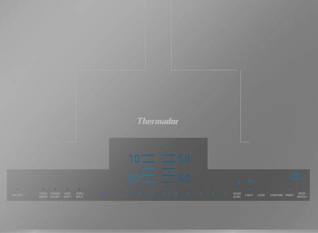 Thermador® Masterpiece® Liberty® 30" Titanium Gray Induction Cooktop-2