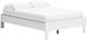 Signature Design by Ashley® Socalle Matte White Queen Platform Bed-0