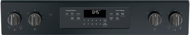 GE® 30" Slide In Electric Range-Black Slate-4