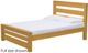 Crate Designs™ Furniture TimberFrame Classic Twin Bed-0