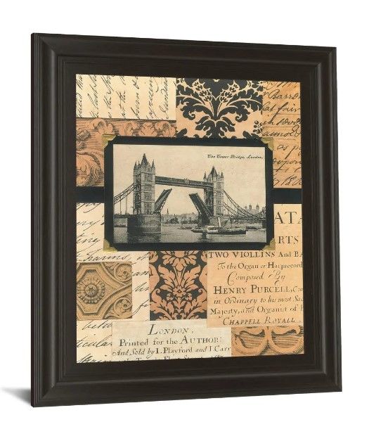 Classy Art Travel Collage Il by Gillian Fullard Wall Art-1