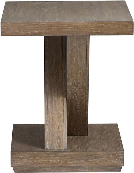 Magnussen Home® Lansbury Antique Wheat Rectangular End Table-3