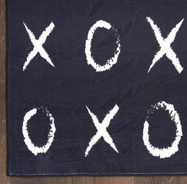 Nourison Home™ Imagination IMA18 Black 5'x7' Style 1 Kids Area Rug-1