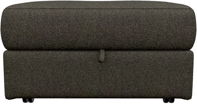 La-Z-Boy® Tahoe Khaki Storage Ottoman-1