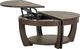 Magnussen Home® Lyndale Nutmeg Lift Top Storage Cocktail Table with Casters-2