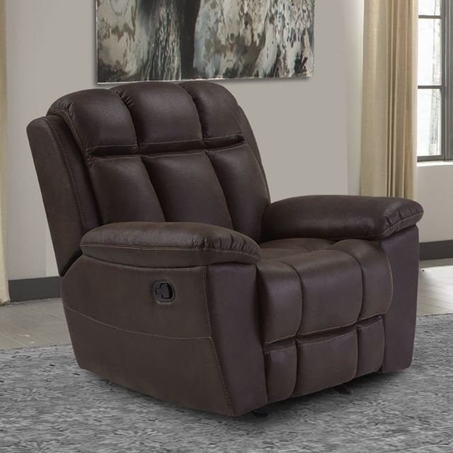 Parker House® Goliath Arizona Brown Manual Glider Recliner-4
