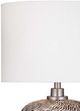 Bassett Mirror Charlottee Black/White Table Lamp-1