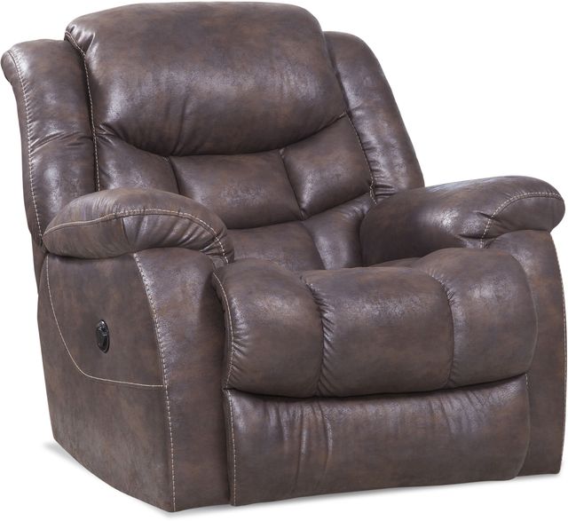 HomeStretch 155 Wrangler Java Power Rocker Recliner-0
