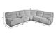 Drew & Jonathan Home Belvedere Grey 6pc Power Reclining Sectional-KIT90173 PARIS SILVER P98102547-1