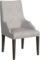 Elements International Yellowstone 7-Piece Gray/Medium Brown Dining Set with Host Chair-4