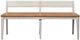 Liberty Furniture Farmhouse Reimagined Antique White/Chestnut Bench-3
