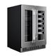 Element Cellara 24" 4.7 cu. ft. Stainless Steel Dual Zone Beverage & Wine Cooler -5