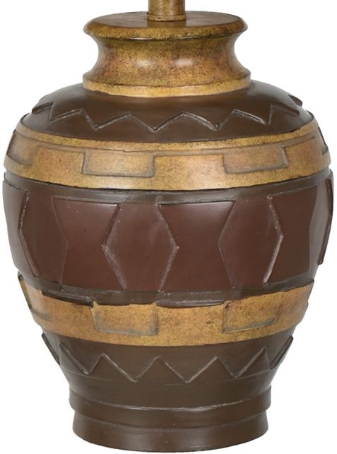 Crestview Collection Dakota Brown Table Lamp-1