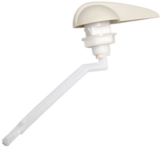 American Standard Cadet 3 White Left Hand Toilet Trip Lever-0