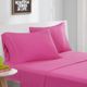 Olliix by Intelligent Design Pink Full Cotton Blend Jersey Knit All Season Sheet Set-1
