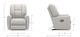 La-Z-Boy® Felix Chalk Power Rocking Recliner with Headrest-5