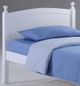 Night & Day Furniture™ Licorice White Twin Bed-1