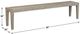 Uttermost® Kirkham Wheat Wooden Outdoor Bench-2