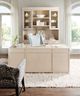 Hooker® Furniture Marlowe Polished Limestone Executive Desk-1