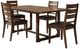 Primo International™ 4500 5-Piece Brown Dining Set-0