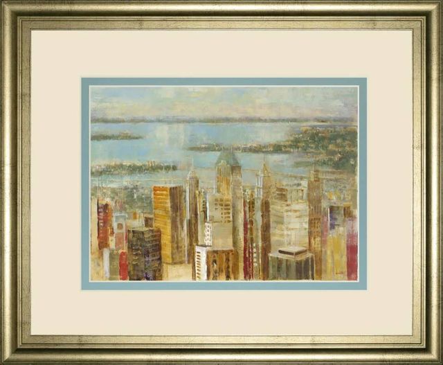 Classy Art Cityscape by Longo Wall Art-0