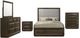 Coaster® Atlas 5-Piece Dark Oak Eastern King Panel Bedroom Set-0