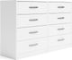 Signature Design by Ashley® Flannia 5-Piece White Queen Panel Headboard Bedroom Set-2