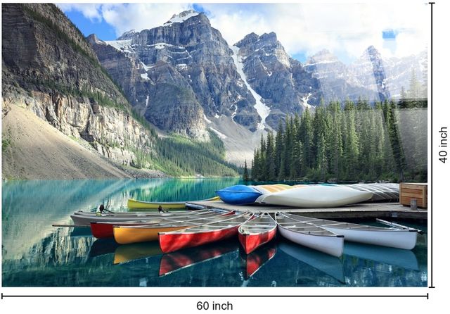 Classy Living Adventurous Tranquil Reflections Wall Art-2