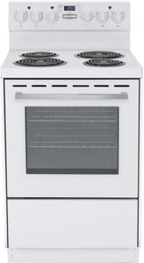 Marathon 24" White Freestanding Electric Range 