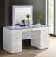 Furniture of America® Stoholm White Vanity Set-0