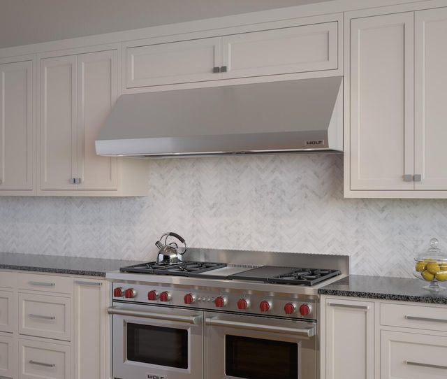 Wolf® 66" Stainless Steel Pro Wall Range Hood-2
