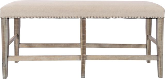 Jofran Inc. Fairview Ash Backless Counter Bench-2