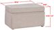 Forty West Murdoch Limestone Ottoman-1