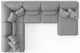 Jackson Furniture Titan 3-Piece Moonstruck Right-Arm Facing Sectional and Chaise-4