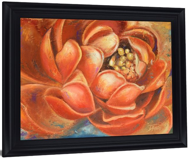 Classy Living Amber Petal Radiance Wall Art-2