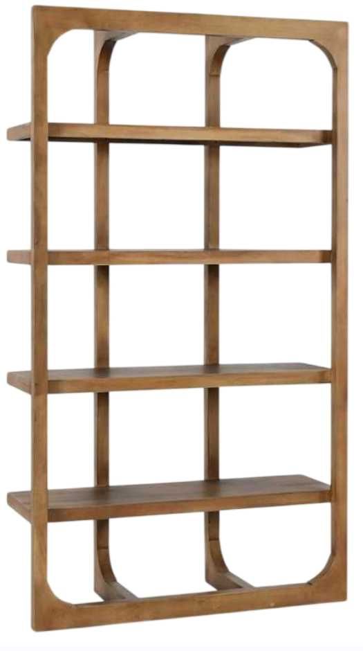 Classic Home Gordon Natural Bookcase-0