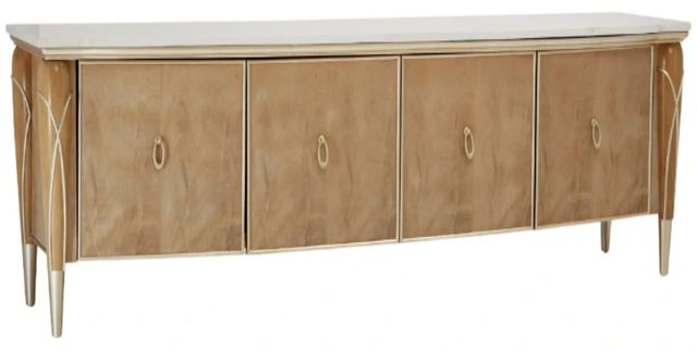 Michael Amini® Villa Cherie Caramel Media Cabinet-0