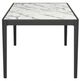 Zuo® Modern Tokai White Dining Table with Black Base-2