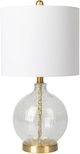 Surya Enid Crackle Clear Table Lamp-0