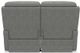 La-Z-Boy® Finley Smoke Power Wall Reclining Loveseat with Headrest-3