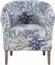 Linon Simon Club Oceanside Accent Chair-2