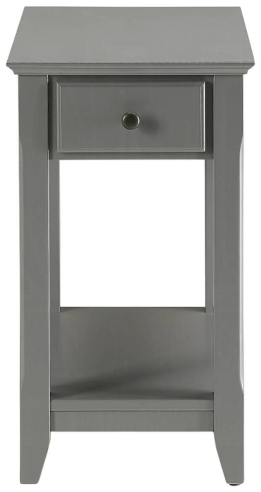 ACME Furniture Bertie Gray Accent Side Table-1