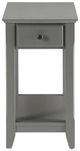 ACME Furniture Bertie Gray Accent Side Table-1