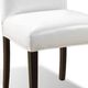 Campio Furniture Legacy Leather Black/White Dining Chair-1
