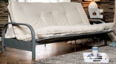 Furniture of America® Plosh White 8" Futon Mattress-0