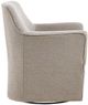 Olliix by Madison Park Grey Augustine Swivel Glider Chair-3