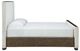 Signature Design by Ashley® Radkin Burnished Brown/Off-White Queen Upholstered Panel Bed-4