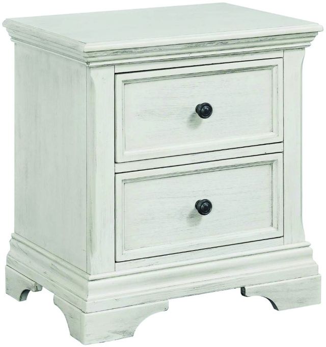 Westwood Design Olivia Brushed White Youth Nightstand-0