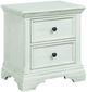 Westwood Design Olivia Brushed White Youth Nightstand-0